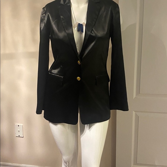 Jackets & Blazers - Satin blazer French connection size 6 black